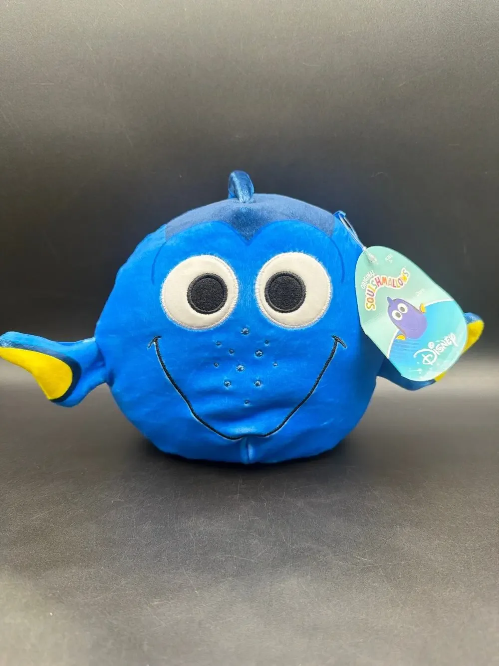 Disney Squishmallows Dory Finding Nemo 7.5” Plush Blue Fish Kellytoy NWT Tags